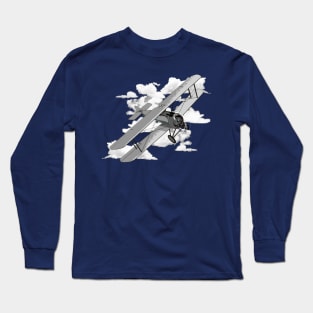 Vintage Biplane Long Sleeve T-Shirt